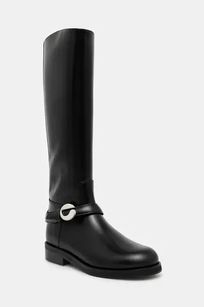 Kožené čižmy Coperni Belt Cavalier