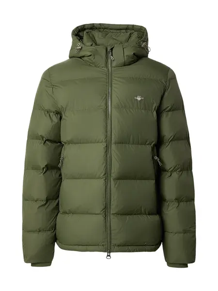 GANT Zimná bunda  tmavozelená