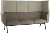 LD SEATING Designové trojkřeslo NIDO NI-K3-H-N1, vysoký opěrák