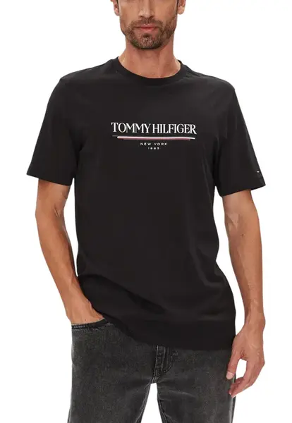 Tommy Hilfiger čierne tričko