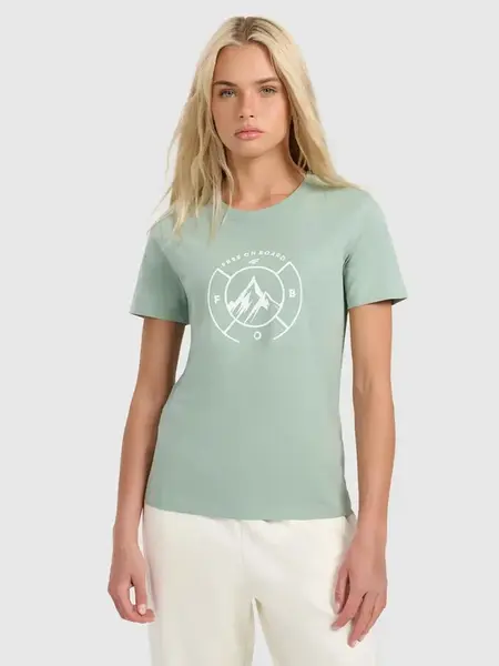 Dámske tričko s potlačou 4F