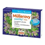 DR. MÜLLER Müllerovy pastilky mix bez cukru 3 druhy po 12 kusech ZP
