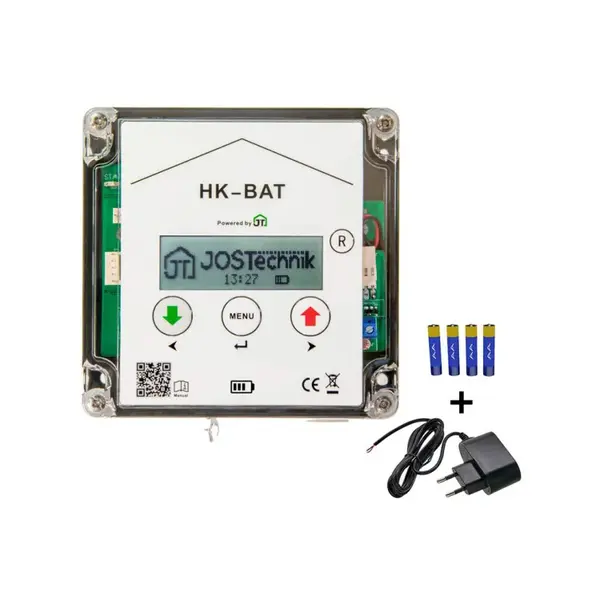 Agrofortel Automatické otevírání a zavírání kurníku JOSTechnik HK-Bat