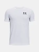 Under Armour T-shirt Cotton Ss-Wht - Boys