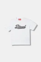 Detské bavlnené tričko Diesel TCORS OVER T-SHIRT