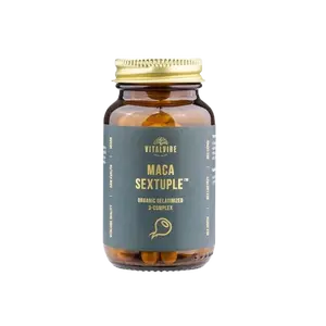 VITALVIBE Maca Sextuple™ BIO Gelatinized 3-Complex, 60 kapslí