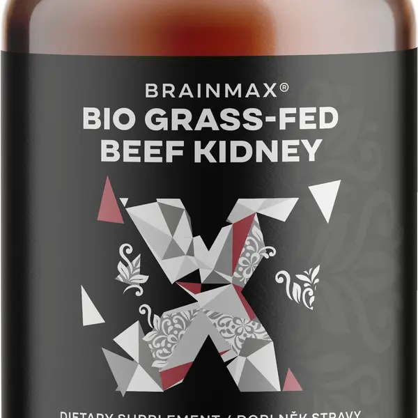 BRAINMAX Hovězí ledviny, BIO 240 kapslí