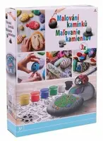 Malování na kamínky se samolepkami