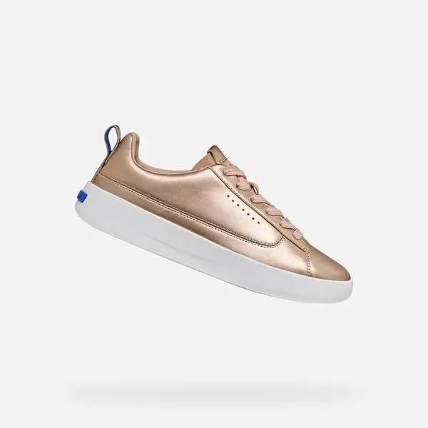 Ružové dámske tenisky Geox GXCP-01