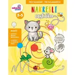 ZÁBAVNÉ UCENÍ NAKRESLITE CESTIČKU Vzdelávací zošit, mix, veľkosť