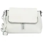 Dámská crossbody kabelka bílá - Firenze Naima