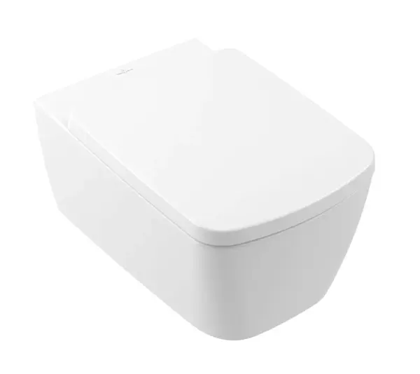 Villeroy & Boch Subway 3.0 - Závesné WC s doskou SoftClosing, TwistFlush, Rimless, CeramicPlus, alpská biela 4610TLR1