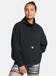 Under Armour Sweatshirt Pjt Rck Half Zip Pullover-BLK - Women's