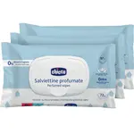 Chicco Perfumed Wipes 0m+ vlhčené obrúsky pre deti s ľahkou parfumáciou 72 ks