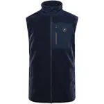 ALPINE PRO HARD Pánská zateplená vesta, tmavě modrá, velikost