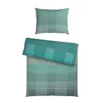 Novel POVLEČENÍ, flanel, tyrkysová, 140/200 cm