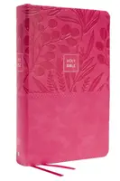 KJV Holy Bible: Large Print Single-Column with 43,000 End-of-Verse Cross References, Pink Leathersoft, Personal Size, Red Letter, Comfort Print: King 