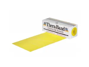 Thera-Band Posilovací guma 5,5 m, žlutá, slabá