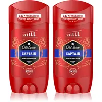 Old Spice Captain tuhý deodorant pro muže 2x85 ml