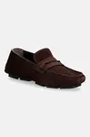 Calvin Klein Semišové mokasíny Calvin Klein SQUARE DRIVER SUEDE
