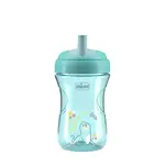 CHICCO Hrnček Advanced so slamkovým náustkom teal, 12m+