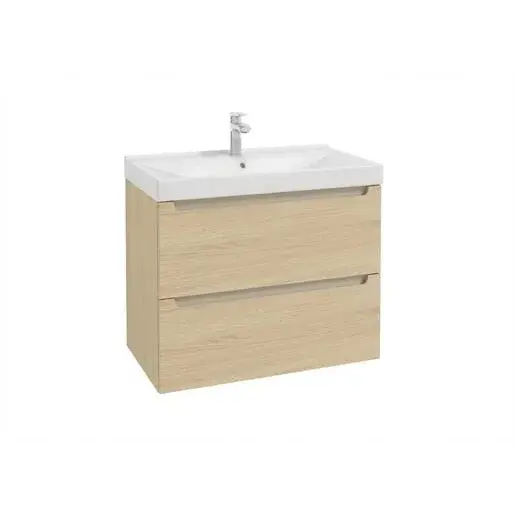 Kúpeľňová skrinka s umývadlom Naturel Stilla 80x60x45 cm dub Vicenza mat STILLADV08057U3