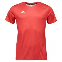 adidas CU RUN TEE SB M Pánské běžecké tričko, červená, velikost