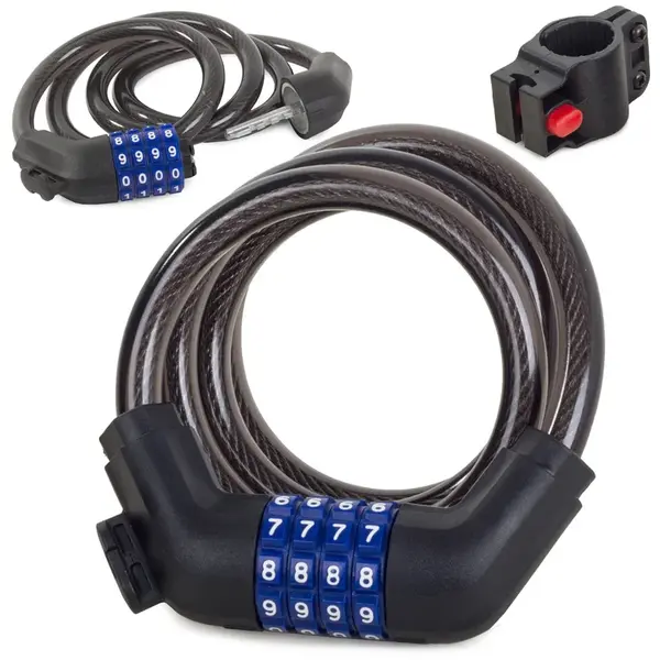 Zámok na bicykel cipher safe lock
