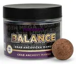 Mikbaits vyvážené boilie mega balance krab ančovička mango 300 ml 30 mm
