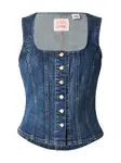 LEVI'S ® Top 'Sculpted Top'  modrá denim