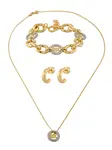 MICHAEL Michael Kors Sada šperkov  zlatá / strieborná