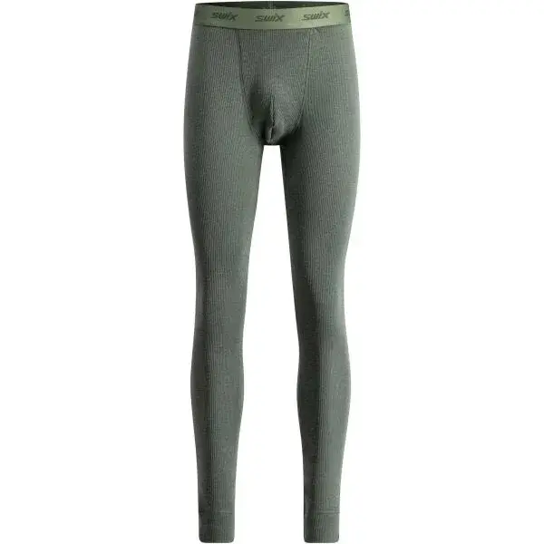 Swix RACEX MERINO Pánské funkční kalhoty, zelená, velikost