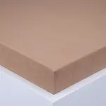 Napínací prostěradlo froté EXCLUSIVE ořechové sada 2 ks 90 x 200 cm