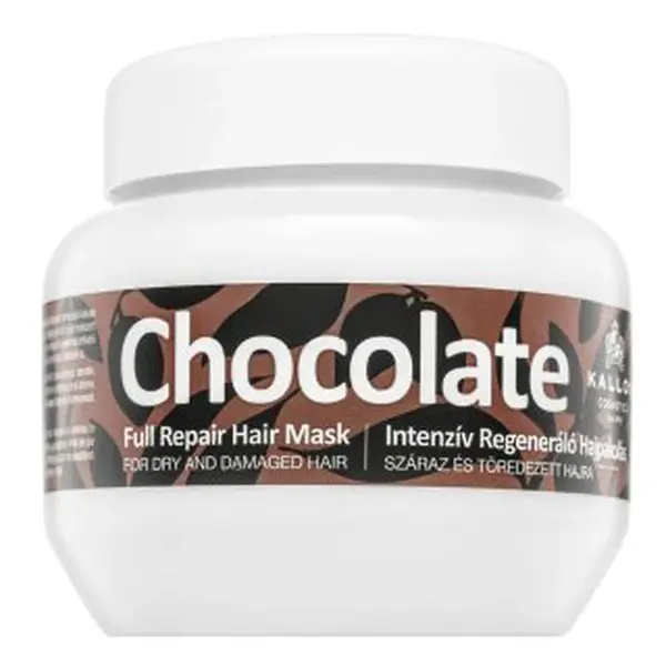 Kallos Chocolate Full Repair Hair Mask posilující maska pro velmi poškozené vlasy 275 ml