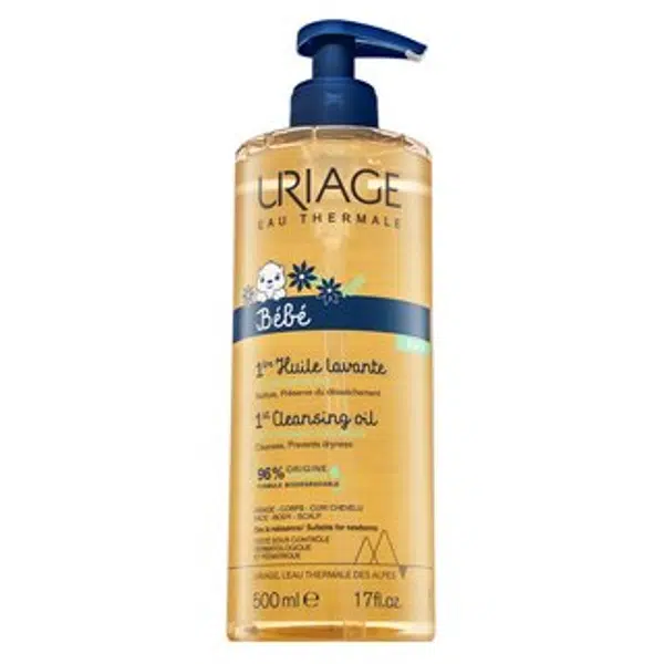 Uriage Bébé čistící pěnivý olej 1st Cleansing Oil with Organic Edelweiss 500 ml
