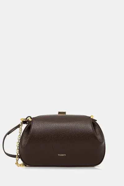 Kožená kabelka Yuzefi OYSTER