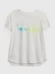 GAP Dětské tričko organic interactive - Holky