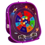 Dvojstranná hra na suchý zips – terč, loptičky a vrecúška (21 ks)