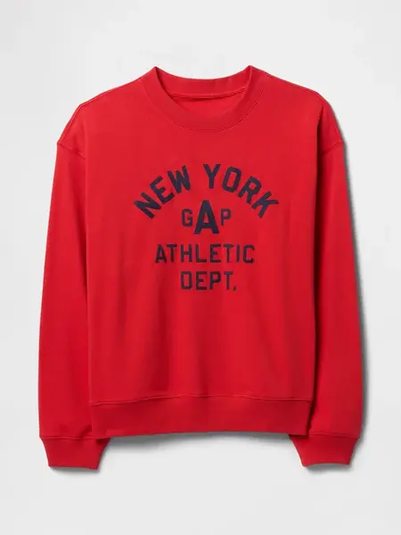 GAP Pánská Oversize mikina s logem Americana 744742-01 Velikost: XL