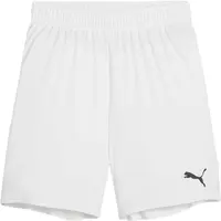 Puma TEAMGOAL SHORTS JR Dětské fotbalové šortky, bílá, velikost