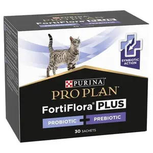 PURINA PRO PLAN Vet Diets Feline FortiFlora plus pro kočky 30x1,5 g