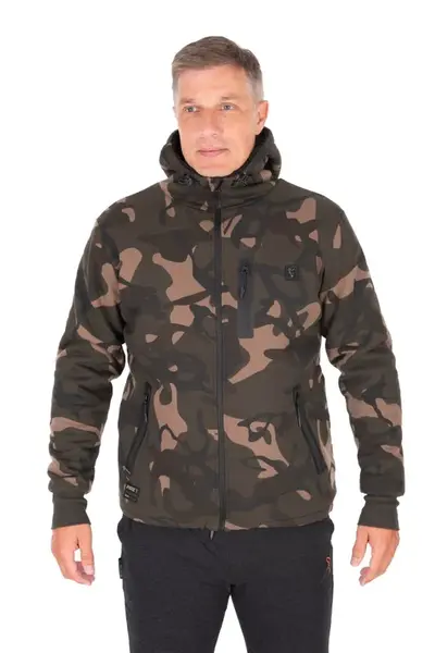 Fox mikina camo full zip prem sherpa 310 hoodie - xxxl