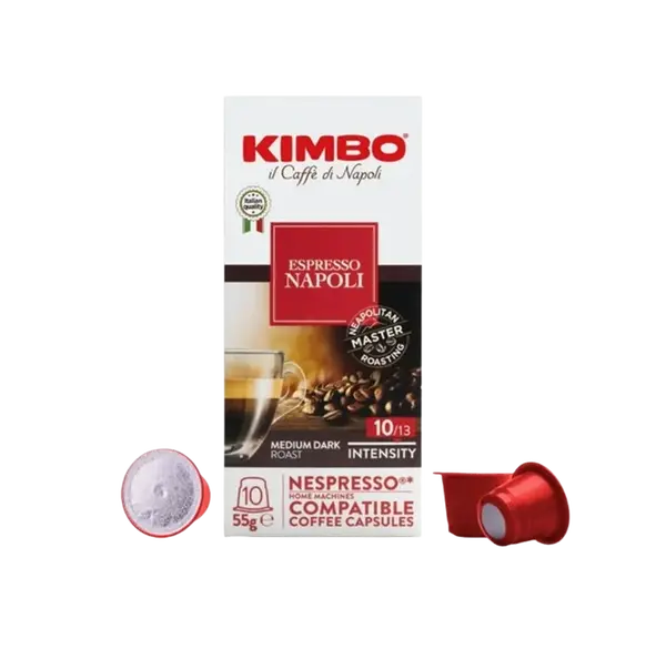 KIMBO Kapsle pro Nespresso, Espresso Napoli 10 ks