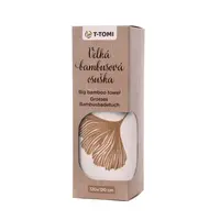 T-TOMI BIO VEĽKÁ bambusová osuška, ginkgo 120 x 120 cm