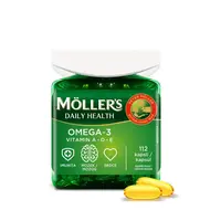 Mollers Omega-3 Daily Health 112 kapslí