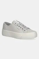 Tenisky Calvin Klein VULC FLATF LACE UP LTH CK