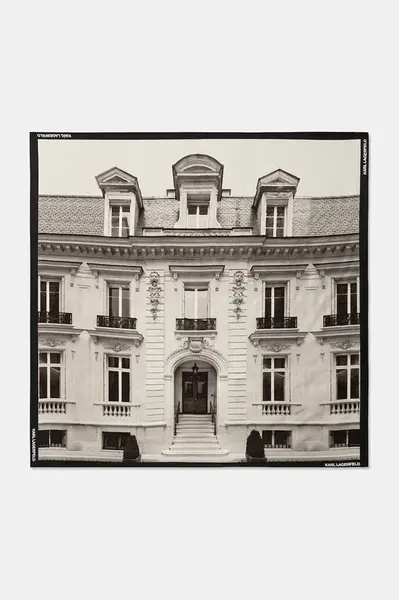 Hedvábný šátek Karl Lagerfeld RSG MAISON