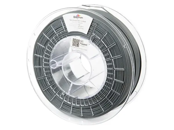 Spectrum 80543 3D filament, PET-G Matt, 1,75mm, 1000g, Tmavě šedý (Dark grey)