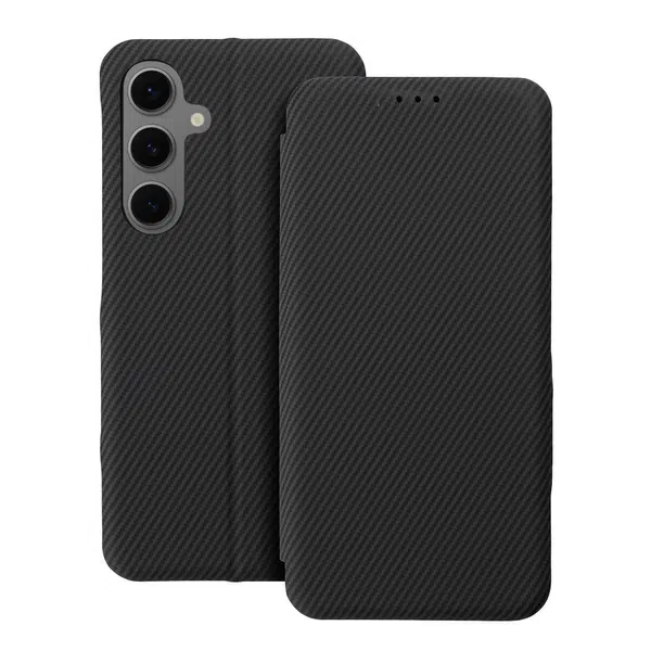 Flipové pouzdro FOLIO Side Magnet pro Xiaomi Redmi Note 14, černá