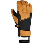 Ziener GANZENBERG AS AW Lyžařské rukavice, hnědá, velikost
